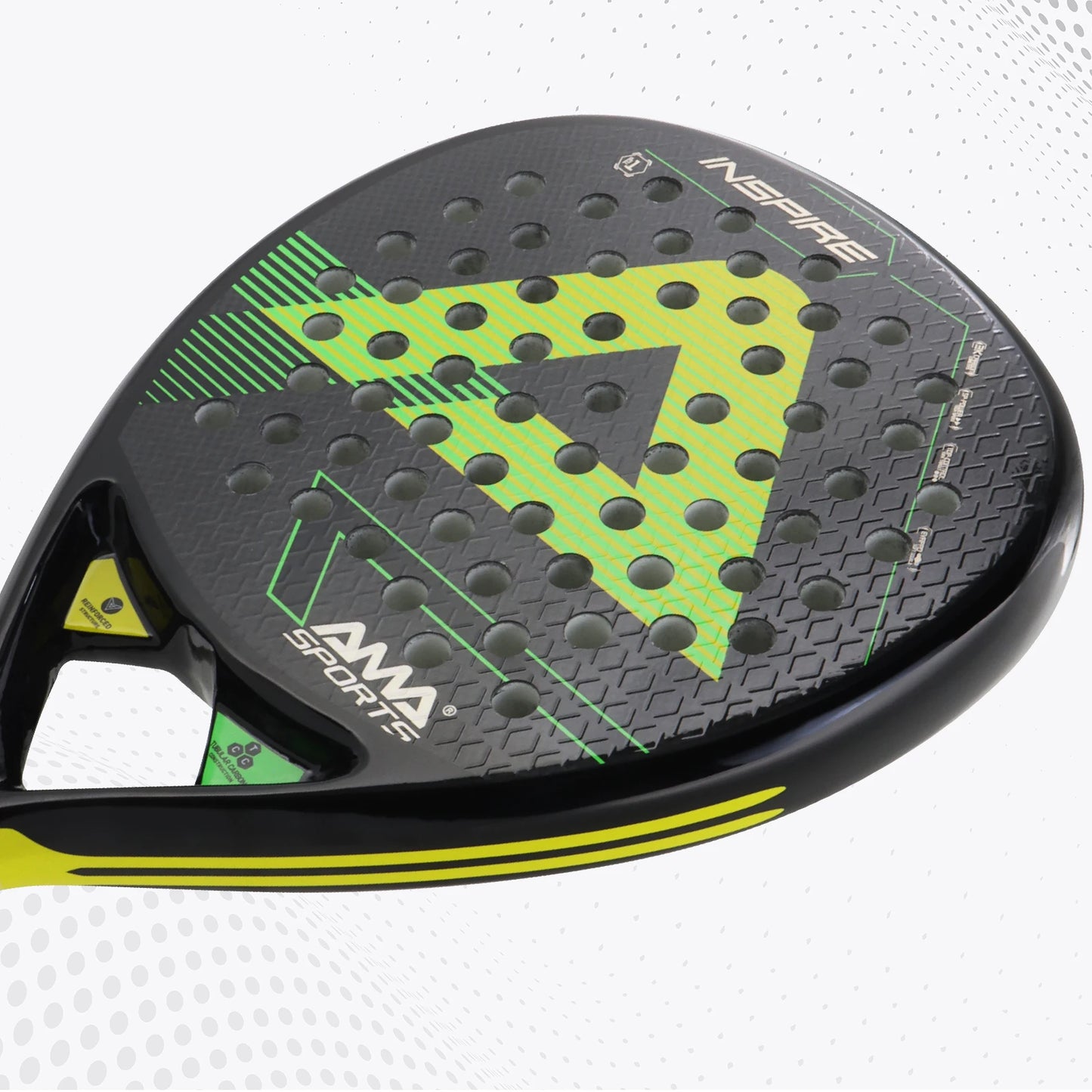 Ama Sport Inspire 3D - 3K Carbon Fiber Padel Racket