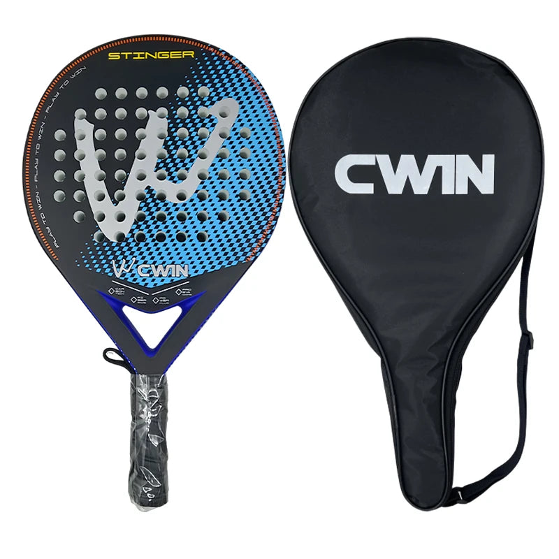 Camewin Stinger Round Padel Racket – 360g with Carry Bag